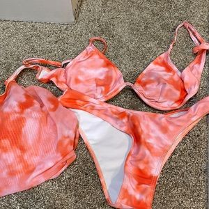 SUPER CUTE BIKINI, LIGHTLY WORN.
